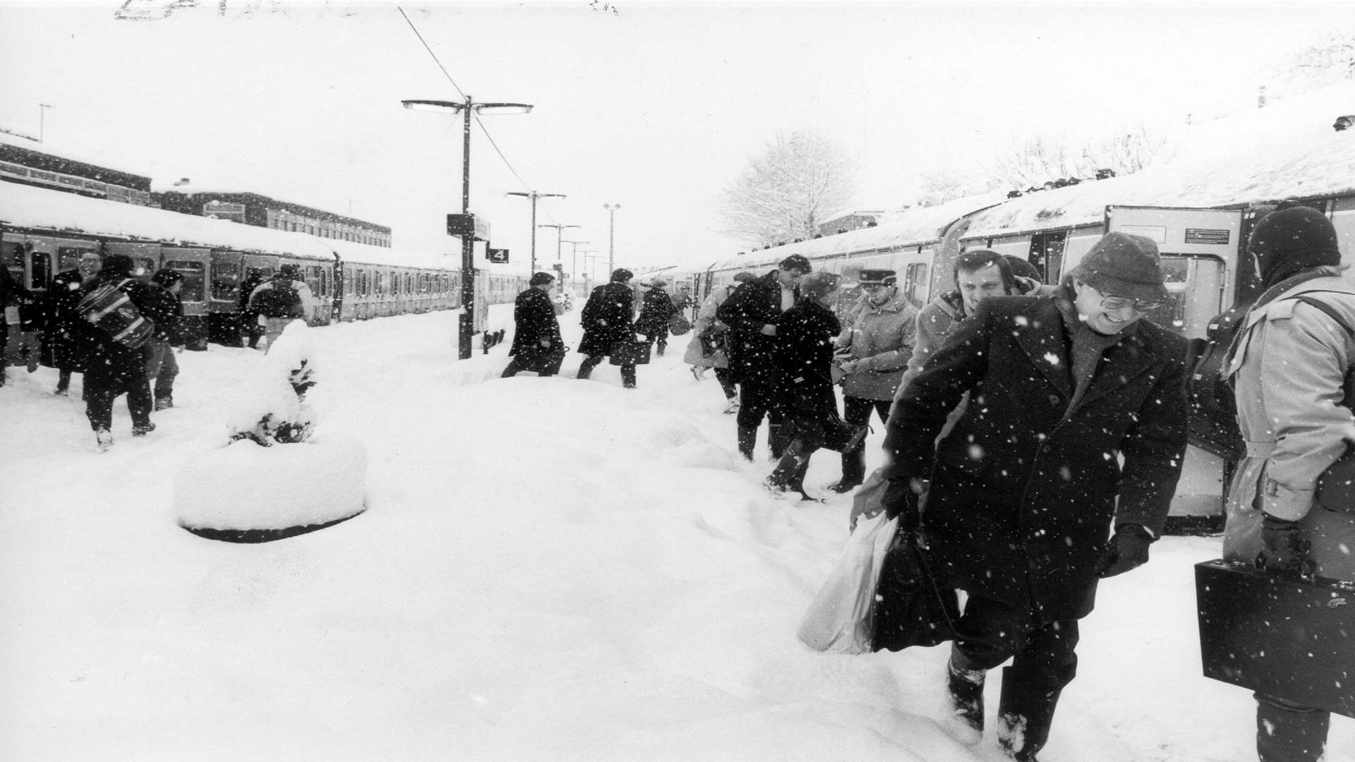 Commuters weren't getting very far at Gillingham station