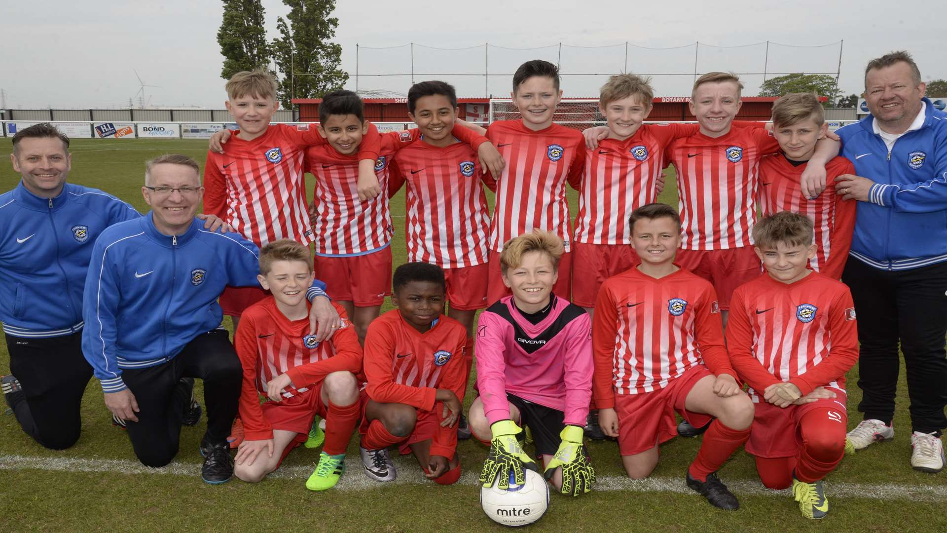 Fairview Rangers under-12s are this season's John Leeds winners after a 3-2 penalty shoot-out win over Real 60 Tigers Picture: Chris Davey