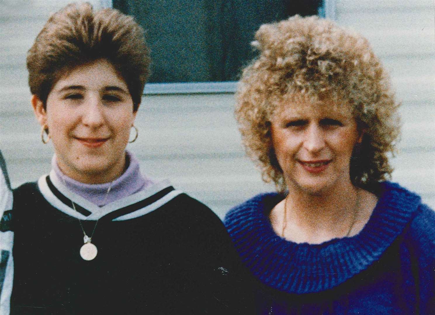 From left: Claire with her mother Linda. Picture: Family photograph