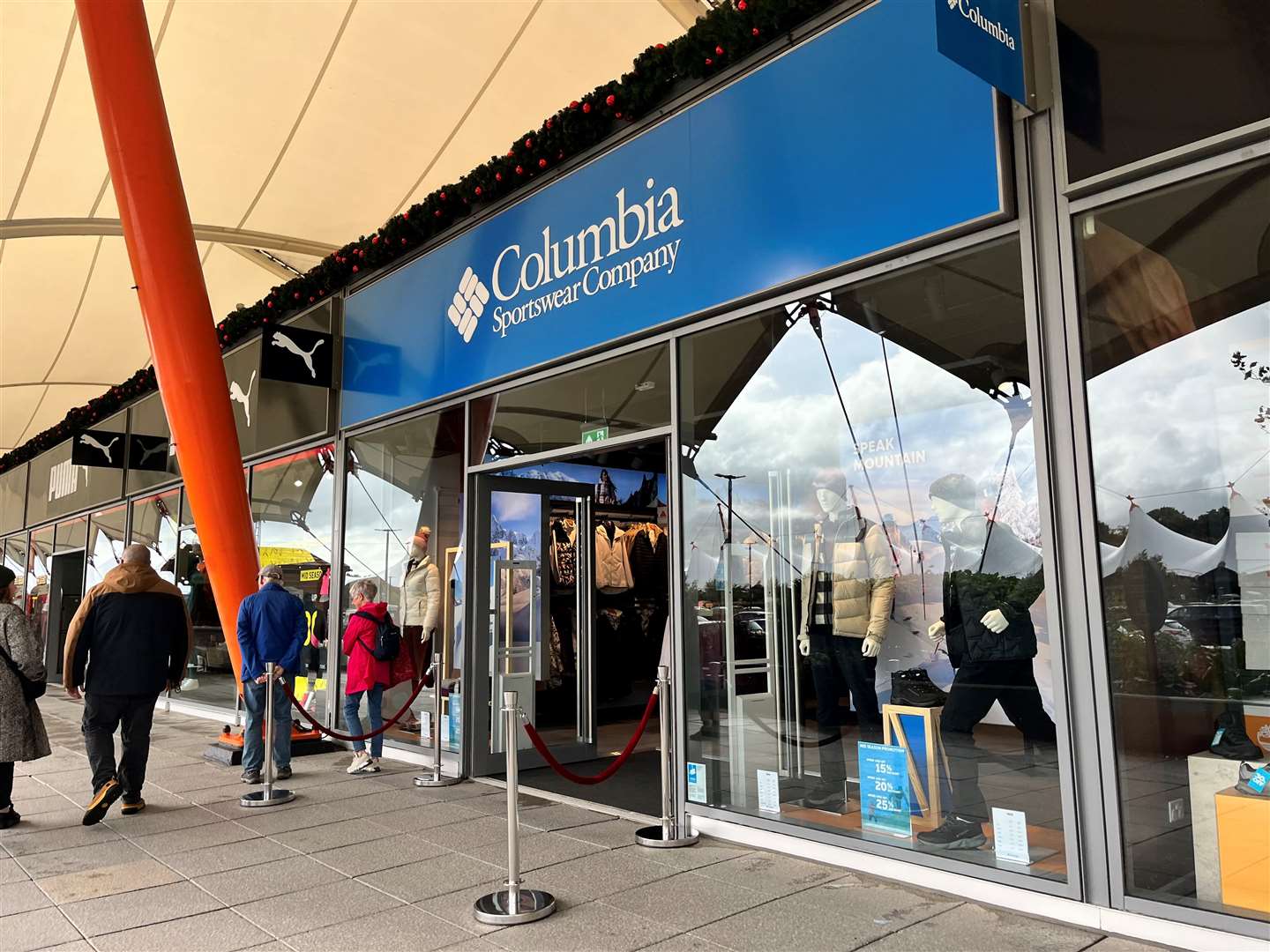 Columbia opened on Thursday, October 19