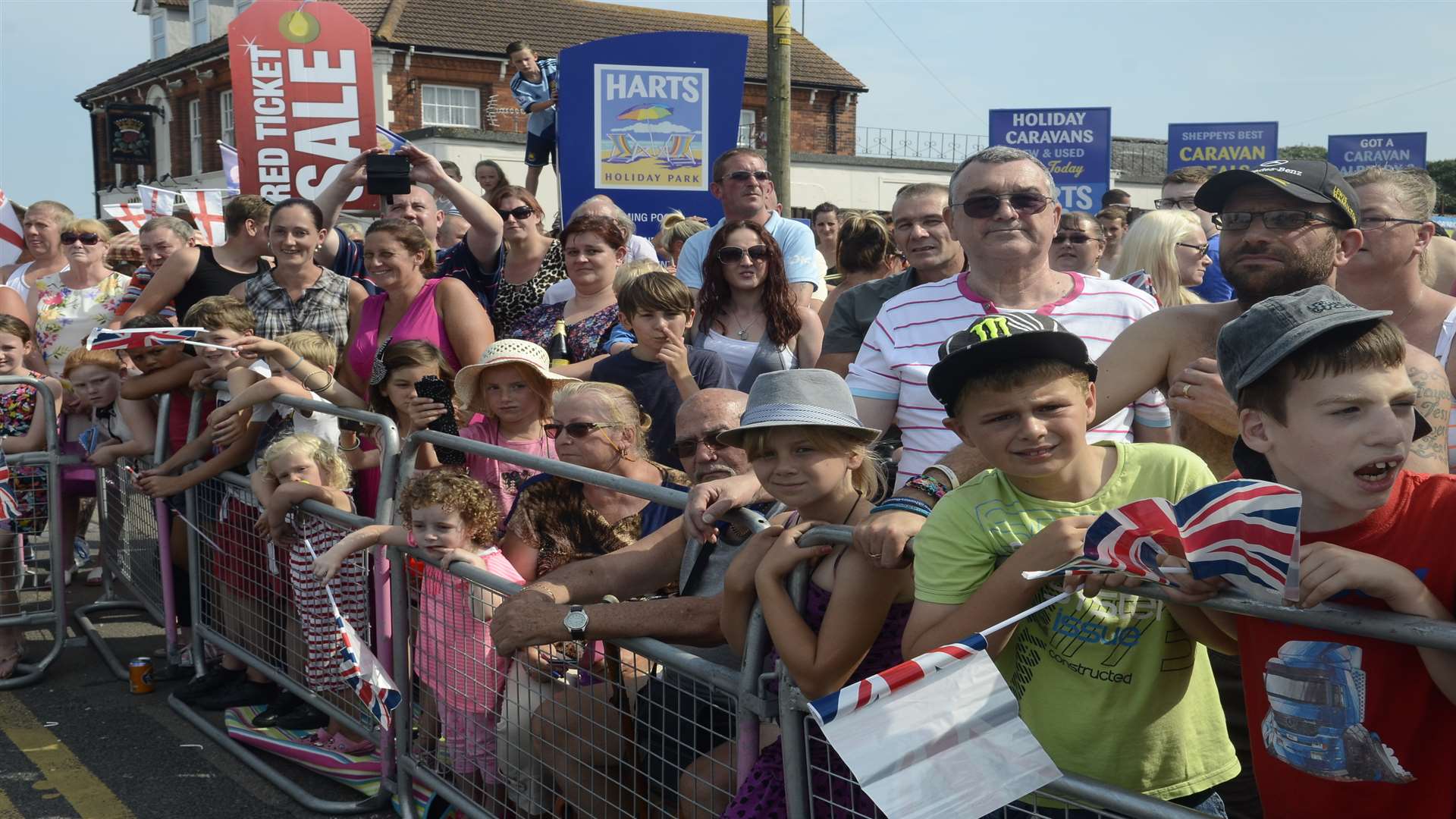 Crowds out in force for last year's Leysdown Carnival.