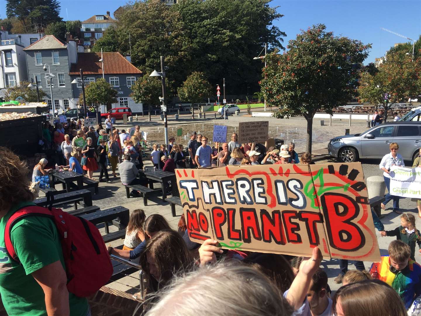 Folkestone Climate Strike: More than 200 people joined the action
