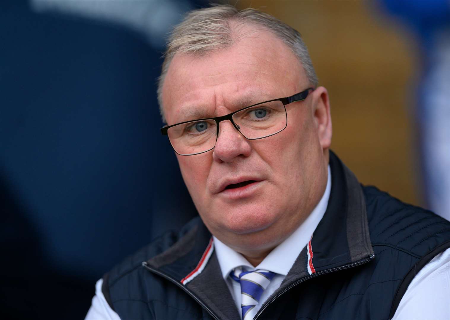 Gillingham boss Steve Evans - originally wanted to sign John Akinde in the summer. Picture: Ady Kerry
