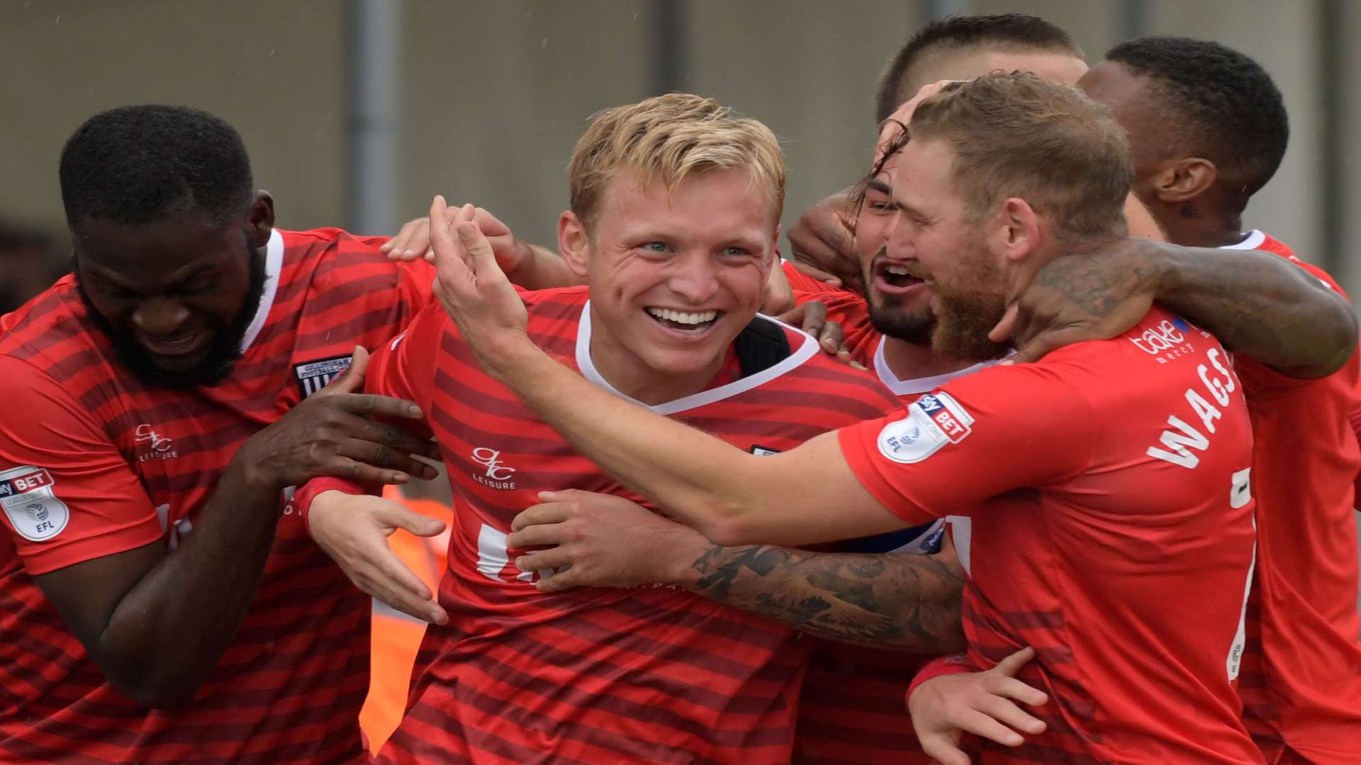 Things look good for Gills after Josh Wright's opener Picture: Barry Goodwin