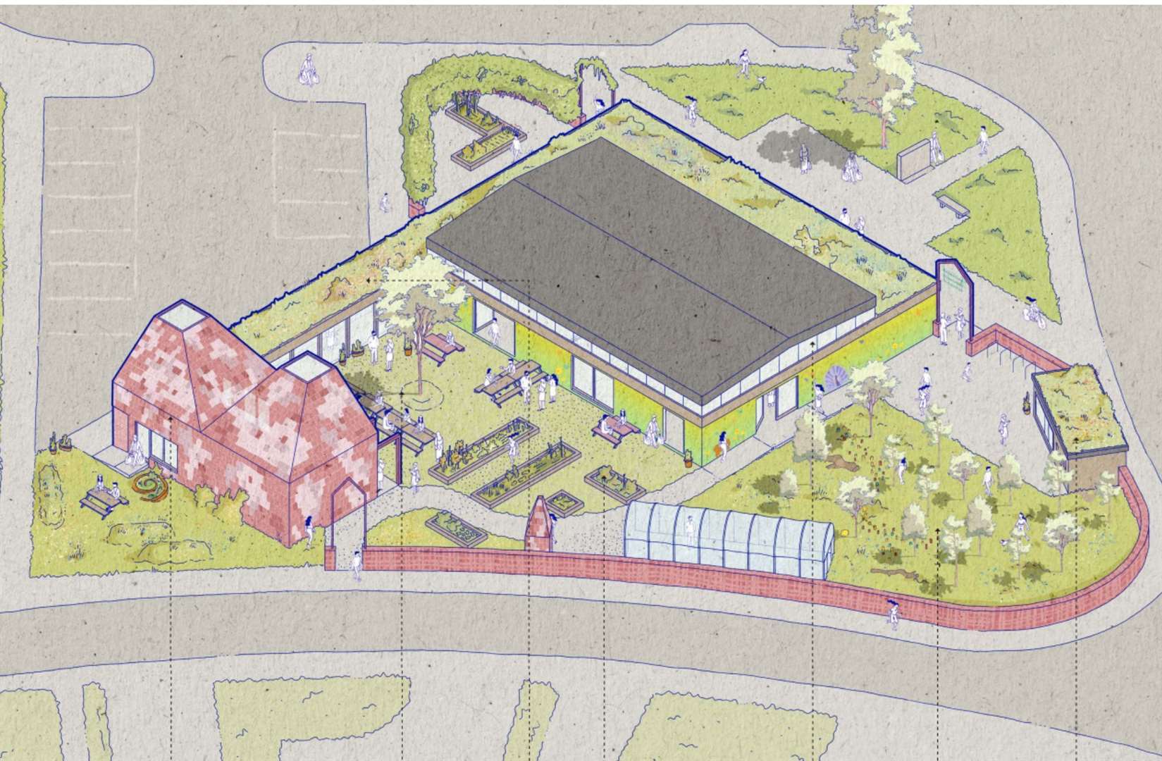 Newington Community Centre could be set to get a boost. Picture: TDC