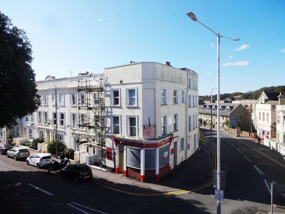 The Raglan in Folkestone has been sold at auction