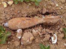 Unexploded bomb found in field off A20 between Folkestone and Dover