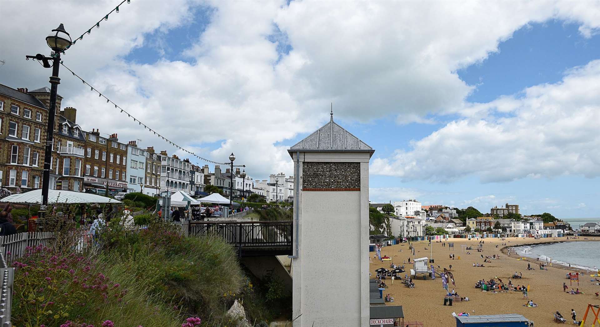 Victoria Parade hosted the Broadstairs summer faire in 2016 Picture: Alan Langley