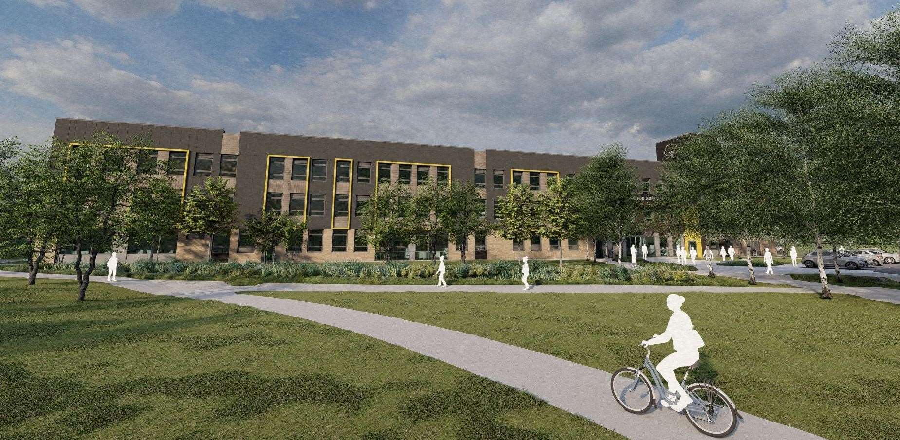 Plans for the Chilmington Green Secondary School have been submitted to Ashford Borough Council