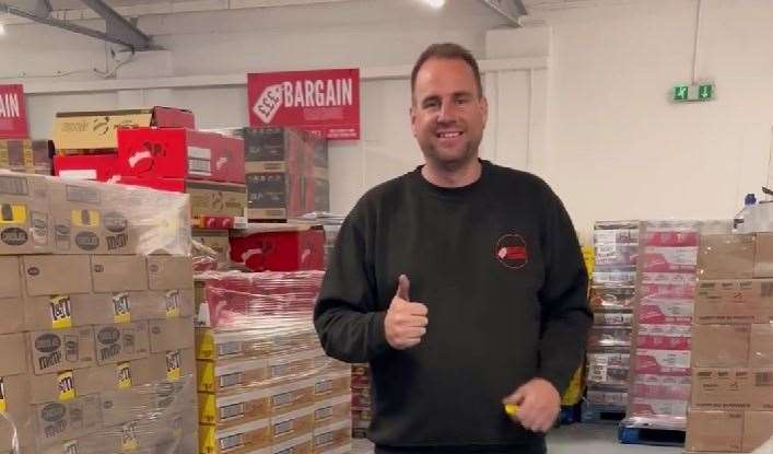 Store manager Mike Harman says products at his site are “perfectly safe to eat and drink”