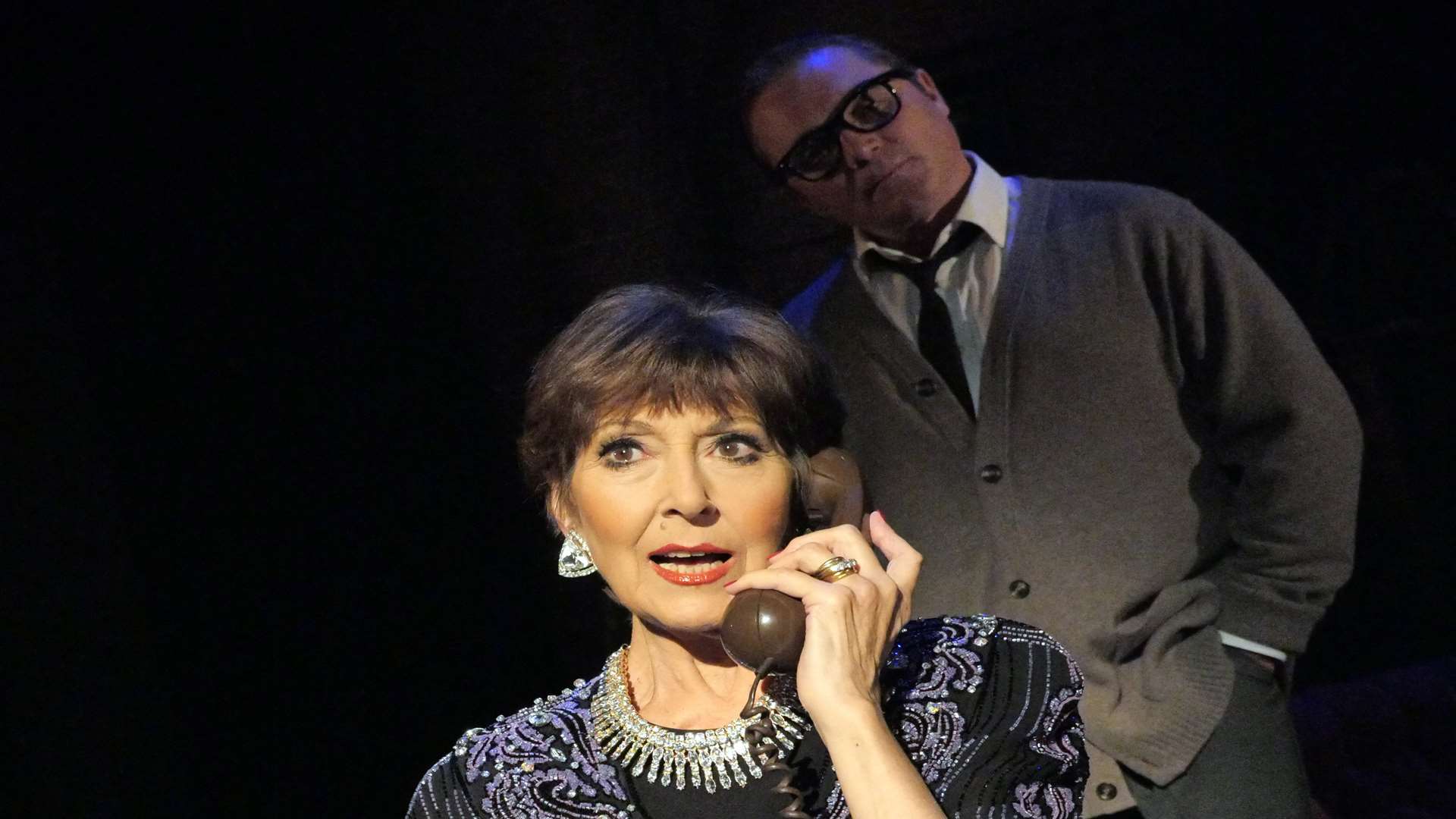 Anita Harris acts with Alex Ferns