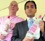Cllr Chishti (right) and Glenn Watson, the council's trading standards manager