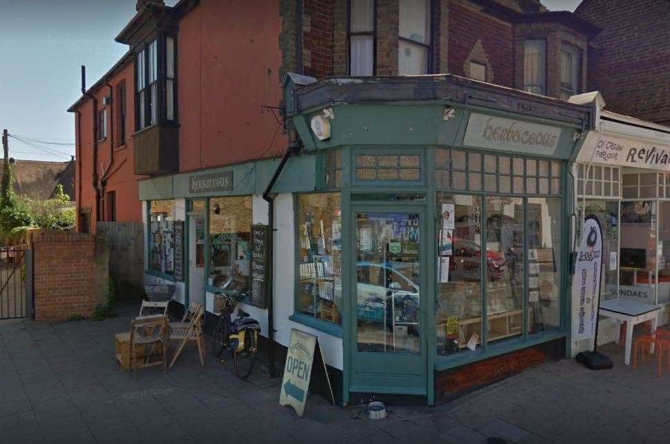 Herbaceous in Oxford Street, Whitstable. Pic: Google Street View (10976135)