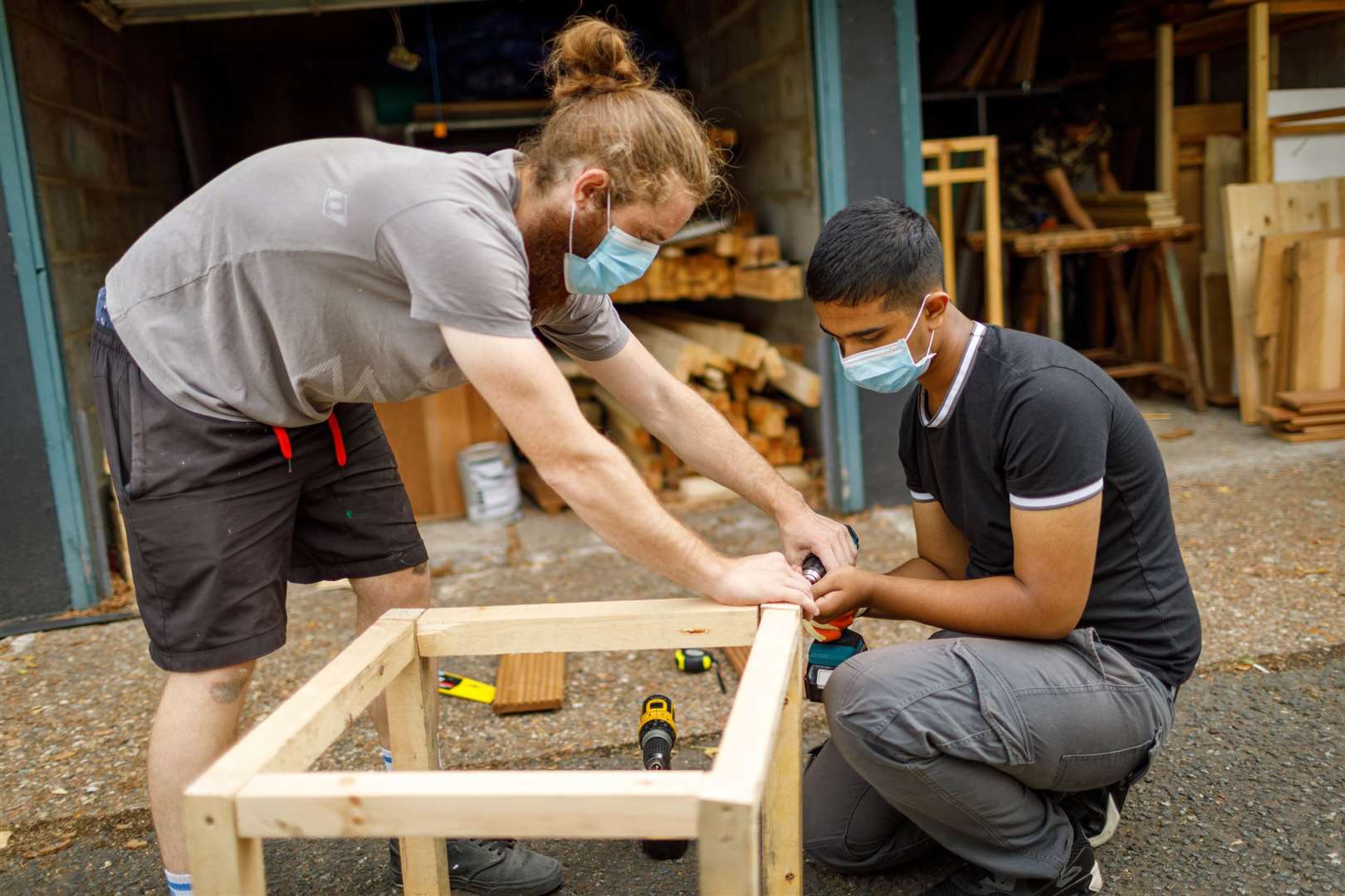 The Amber Foundation gives homeless and unemployed young people new skills