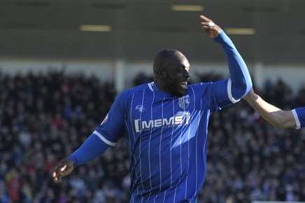 Adebayo Akinfenwa Picture: Barry Goodwin