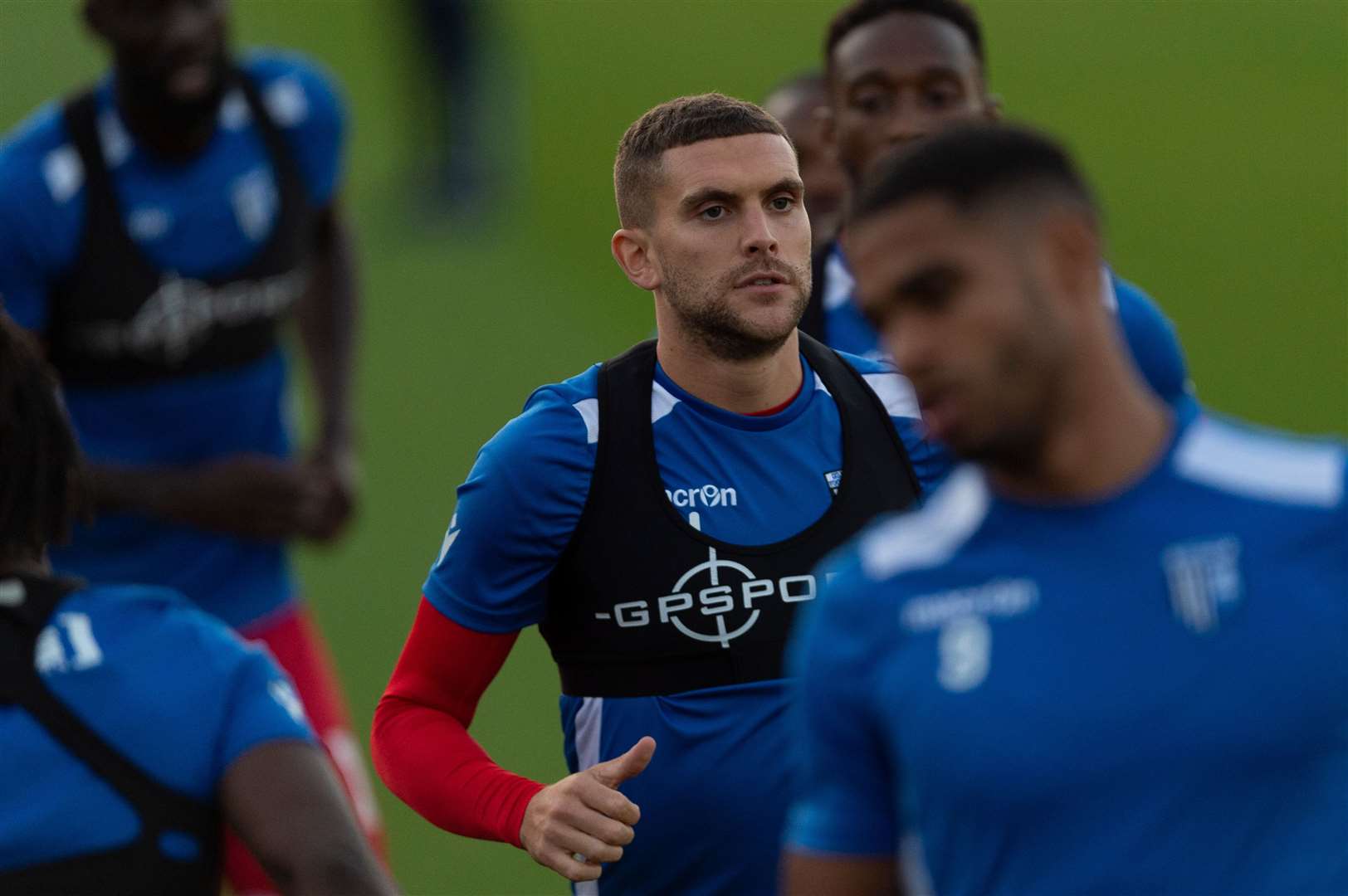 Stuart O'Keefe will be doing his training down the park after Gillingham sent their players home for a week Picture: Ady Kerry