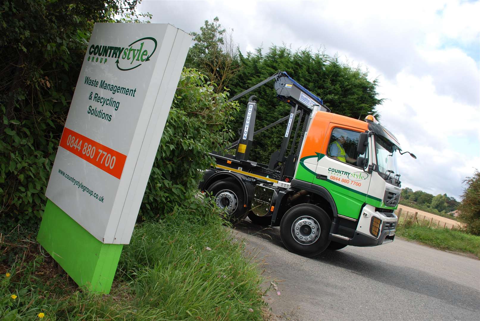 Countrystyle Recycling in Lenham was targeted