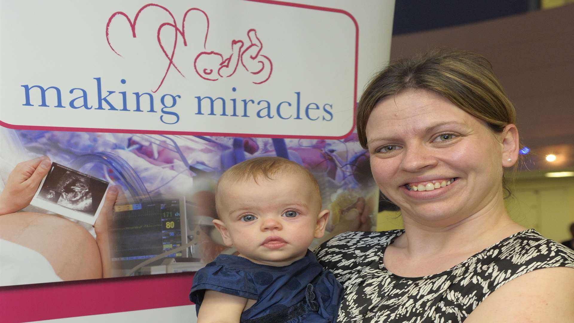 Kelly Wells, founder of Making Miracles, and daughter Summer