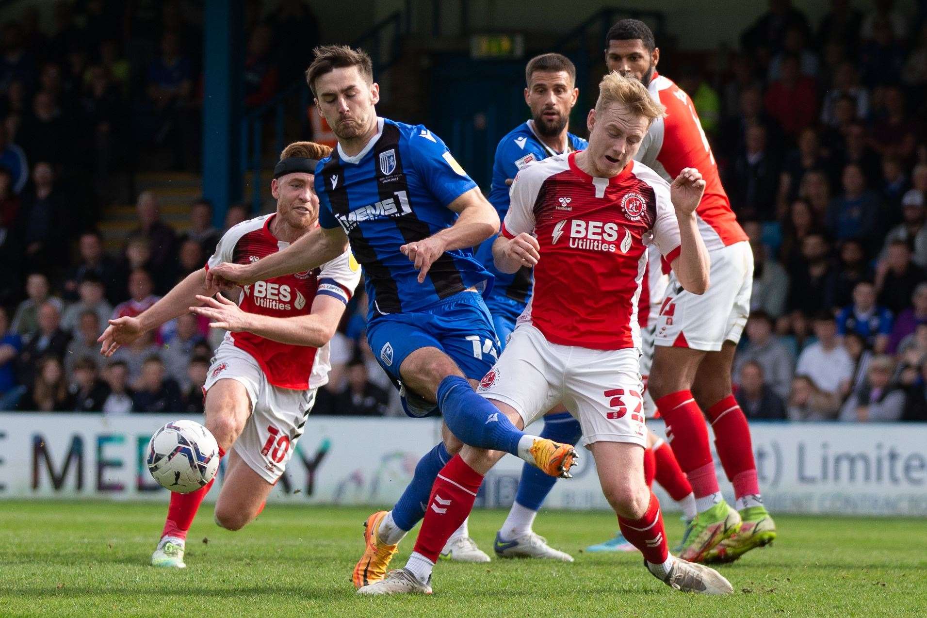 Robbie McKenzie is back with Gillingham Picture: KPI