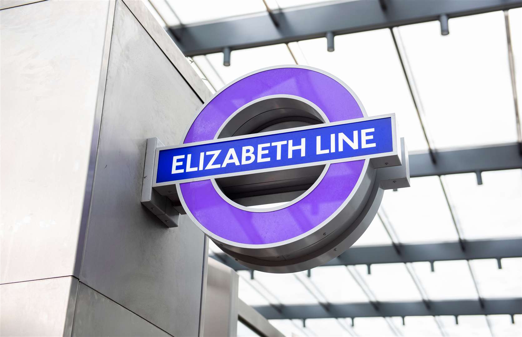The Elizabeth Line was named after the Queen. Image: TfL.