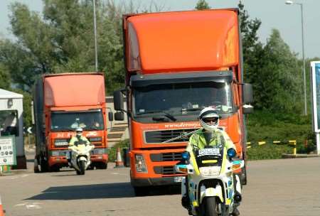 Spot checks on suspect lorries will be increased. Picture: GARY BROWNE