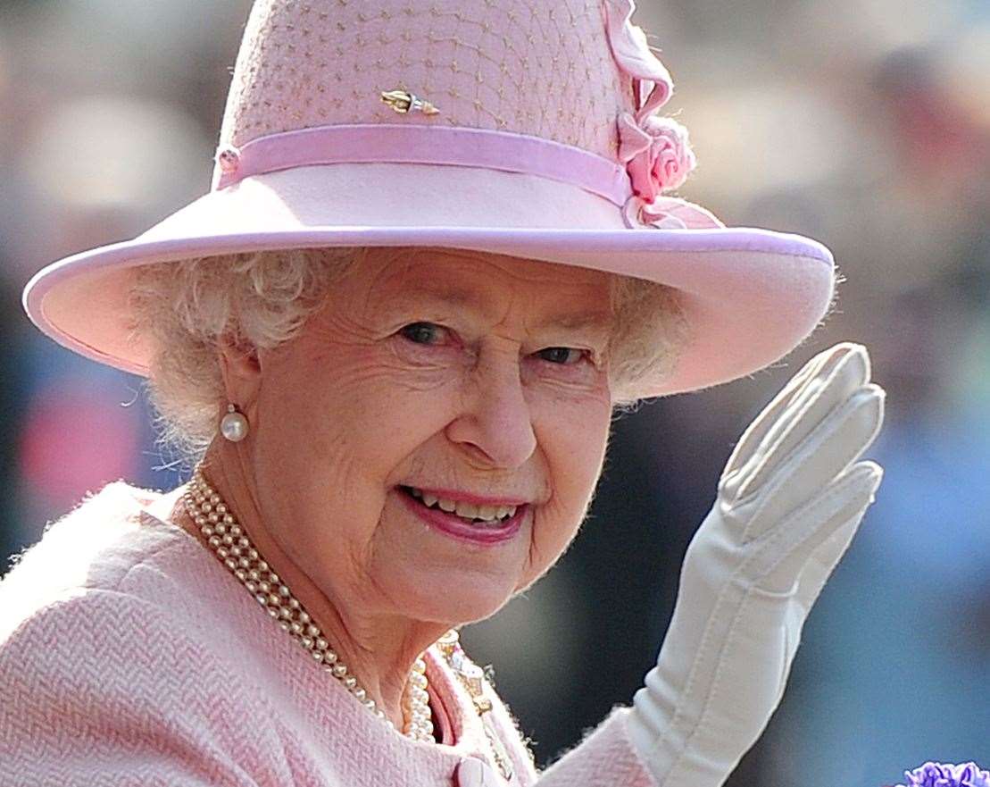 Her Majesty the Queen Elizabeth. Photograph Sean Hansford