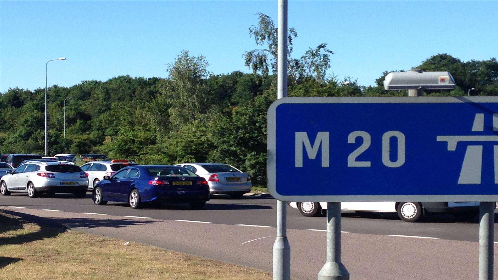 Several lines have been shut on the M20. Stock image