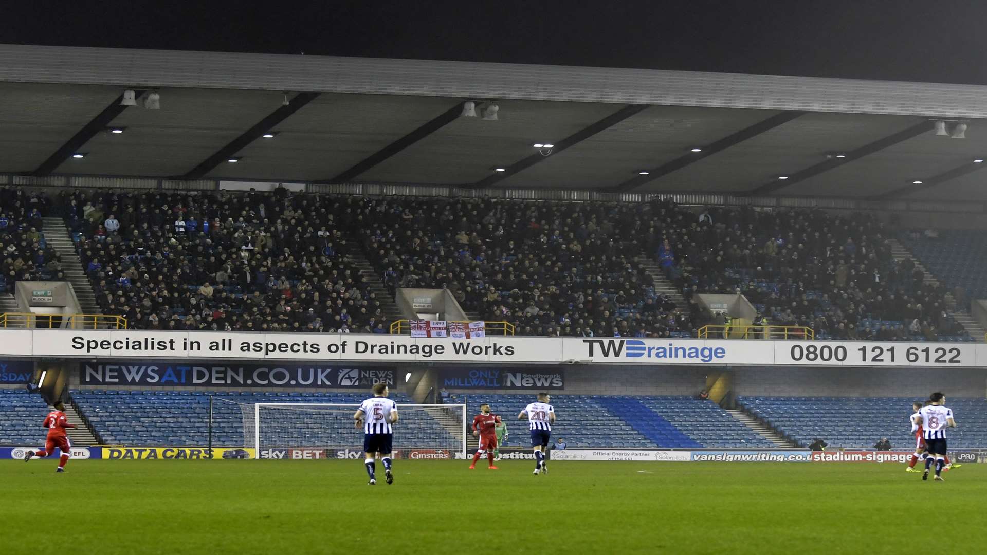 The Den has been Millwall's home for more than 25 years