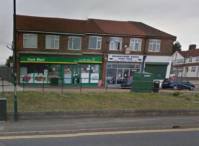 Kent Mart in Maidstone Road, Rochester. Pic: Google Maps