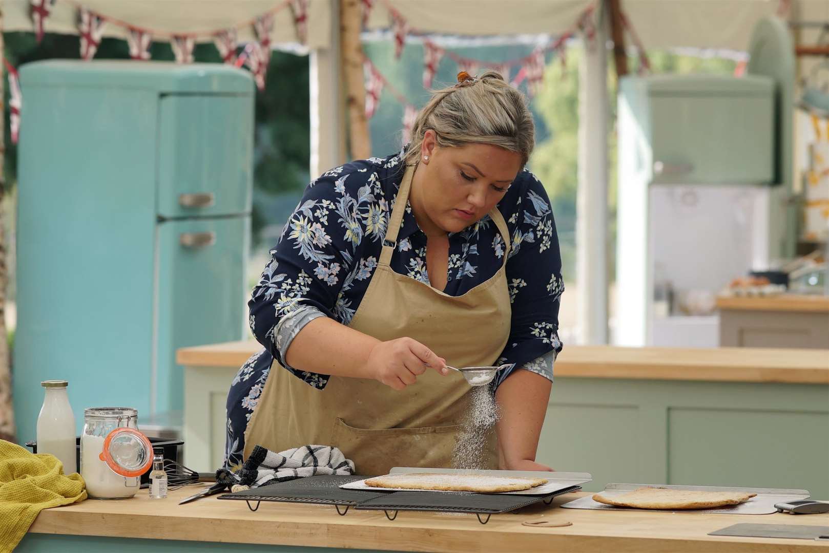 Laura Adlington battled through to the final of this year's Great British Bake Off. Picture: Channel 4