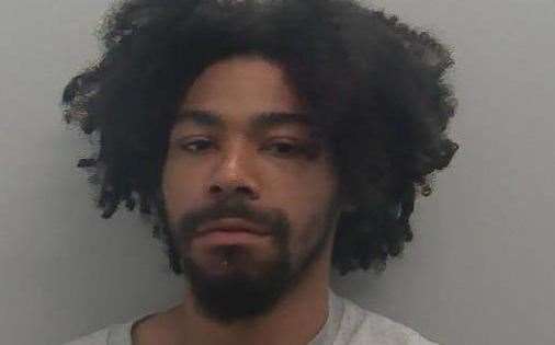 Pierre Lindsay has been sent to prison for two years. Picture: British Transport Police