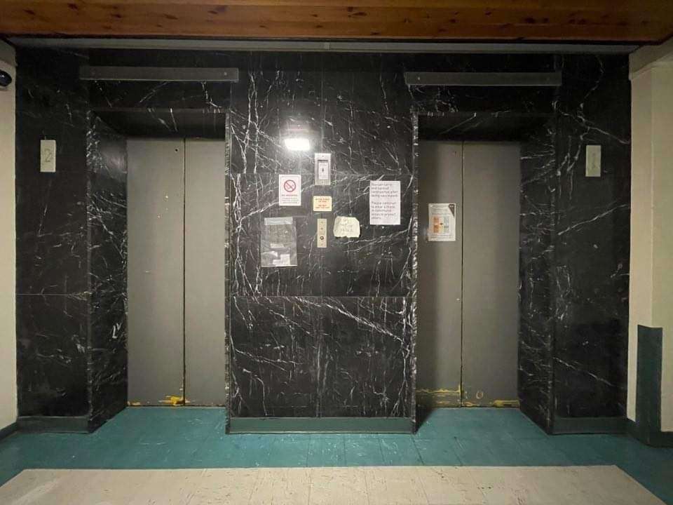 One of the lifts has not worked since October 2019