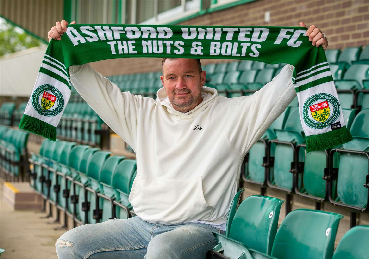 New Ashford United manager Danny Kedwell Picture: Ian Scammell