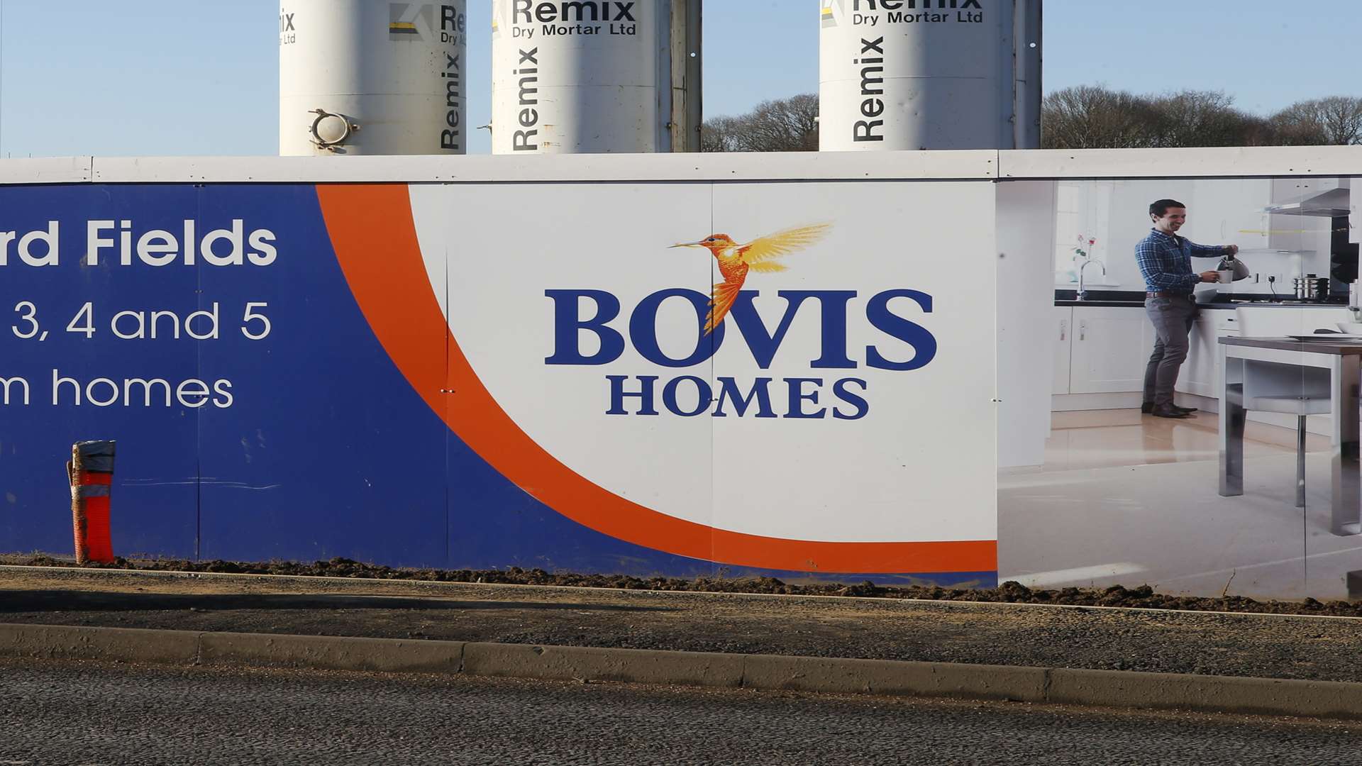 Bovis Homes development at Orchard Fields off Hermitage Lane in Maidstone