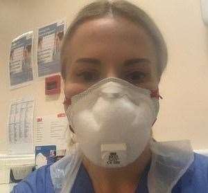 Victoria Hume was diagnosed with coronavirus despite having access to PPE