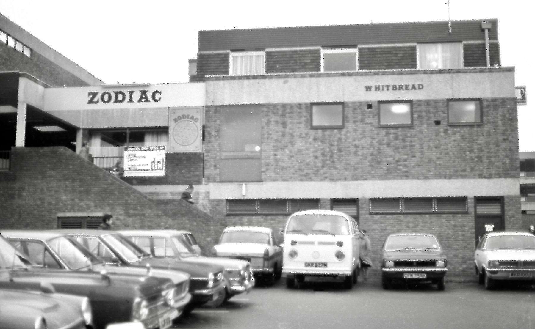 1975 - The Zodiac at the Tufton Centre was said to be a replacement for the two public houses that made way for the said shopping centre - the Wellington Hotel and the Coach and Horses. Upon the upgrade of the shopping centre in 1989, which saw a name change to County Square, the public house closed. Picture: Steve Salter