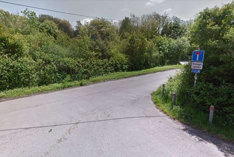 Police on the hunt for migrants searched in the area of The Leas in Kingsdown. Picture Google Maps (37246380)