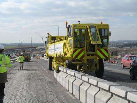 Quick Moveable Barrier used during M20 Operation Stack.