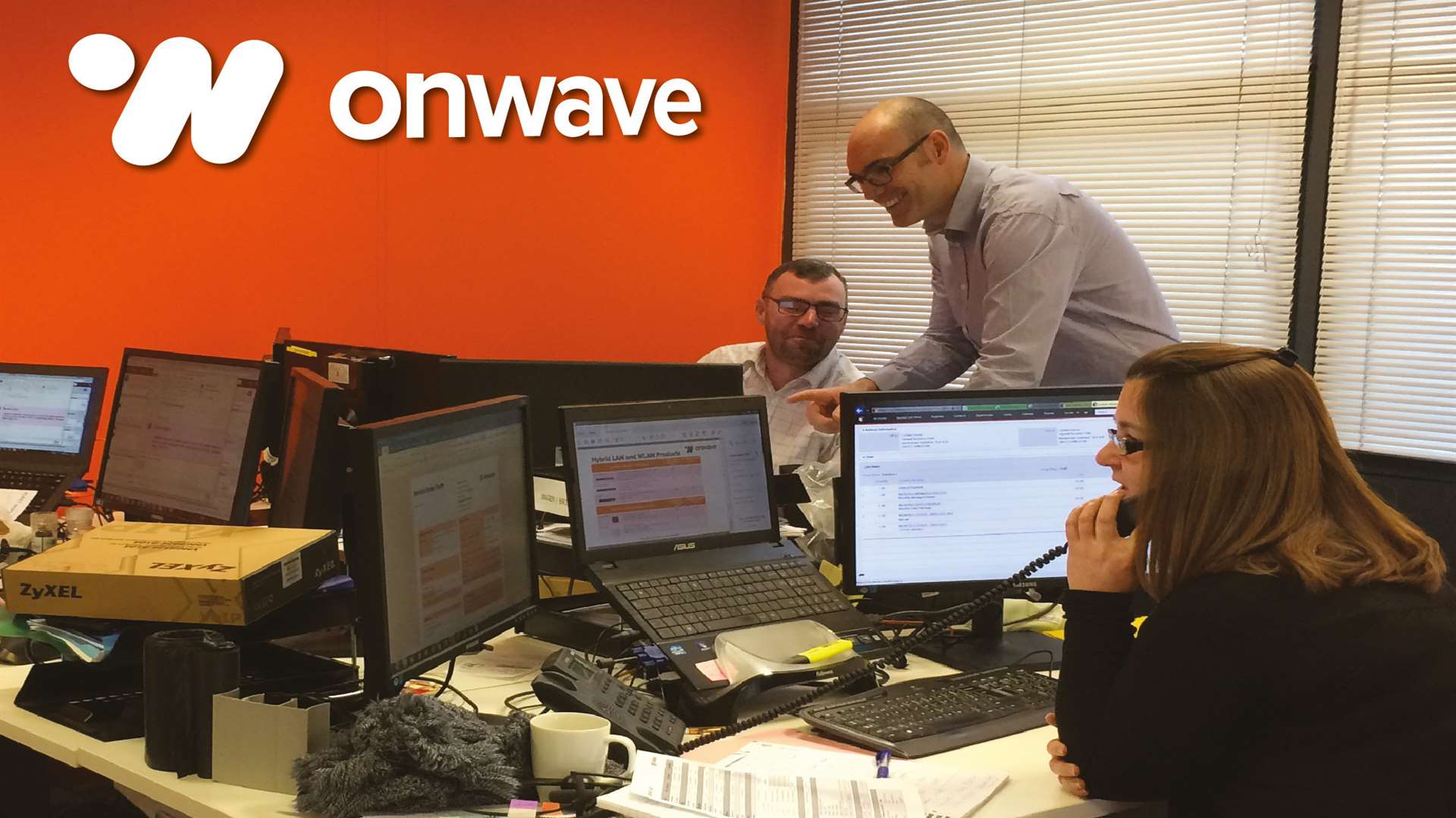 IT company Onwave has moved to Kings Hill