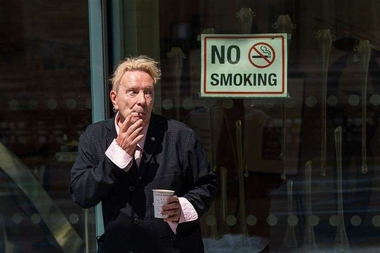 John Lydon, aka Johnny Rotten, outside the Rolls Building in London (Dominic Lipinski/PA)