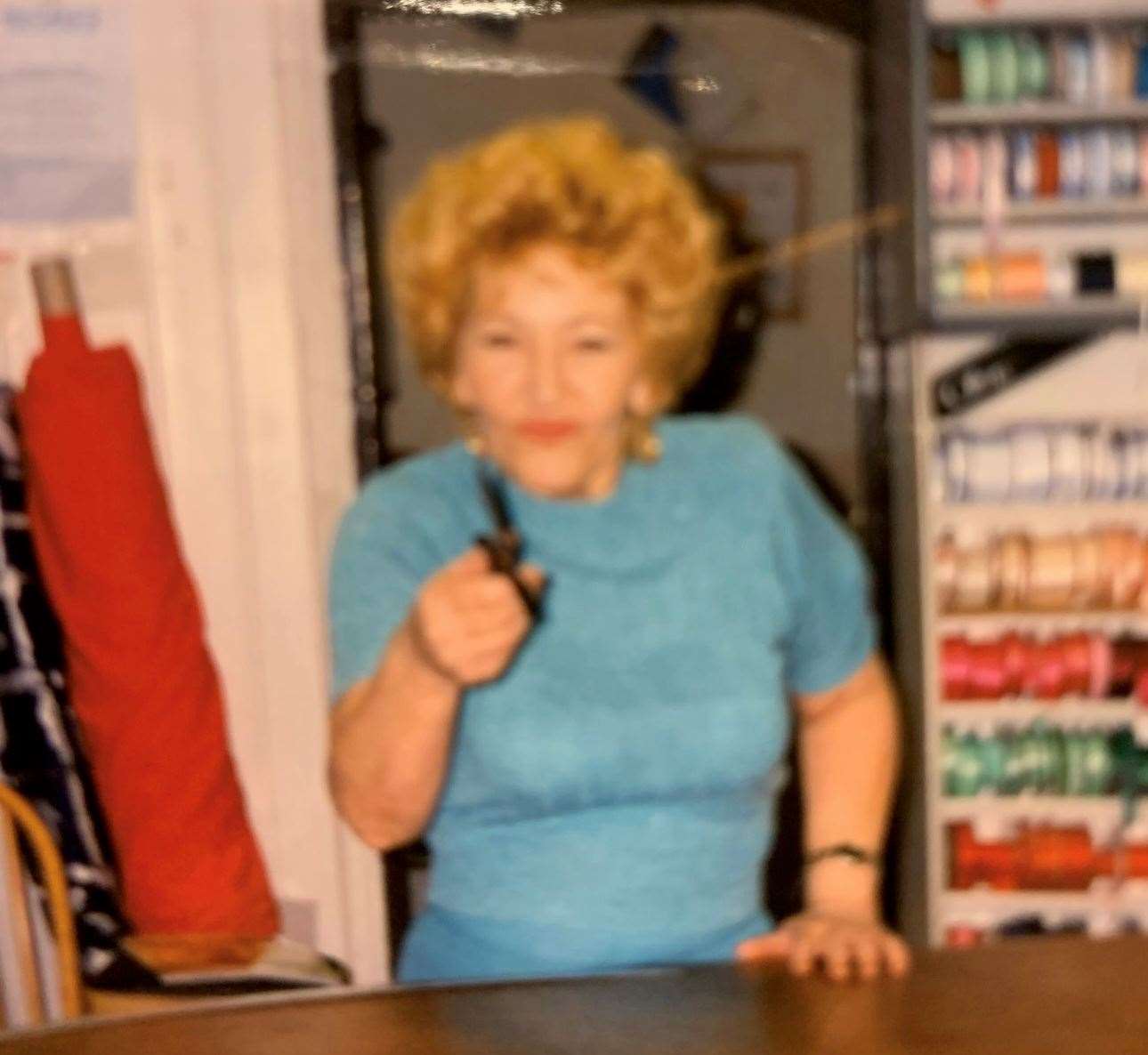 Staff member Jean Riley has been helping customers for years. Picture: Kerry Shaw