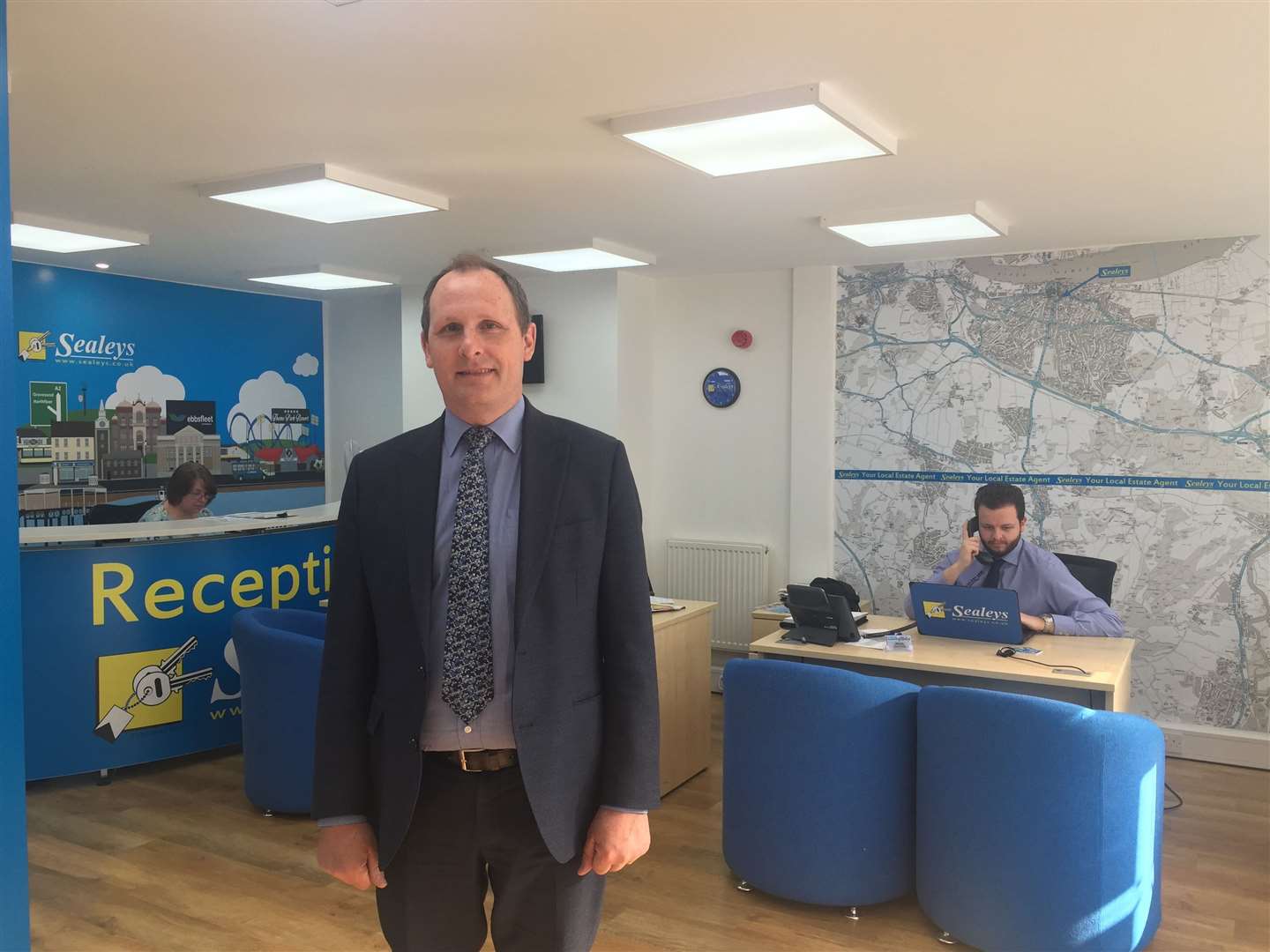 Michael Alan Sears, managing director of Sealeys Estate Agents Limited in Gravesend. (8808763)