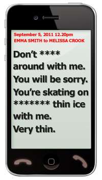 Texts from murder trial defendant Emma Smith to Melissa Crook