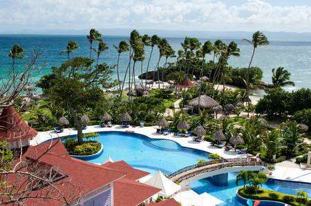 The Bahia Principe Cayo Levantado resort in the Dominican Republic, where Stewart Green fell ill