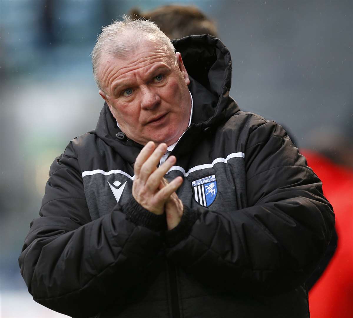 Saturday's match against Ipswich proved to be Steve Evans' final game as Gillingham manager. Picture: Andy Jones
