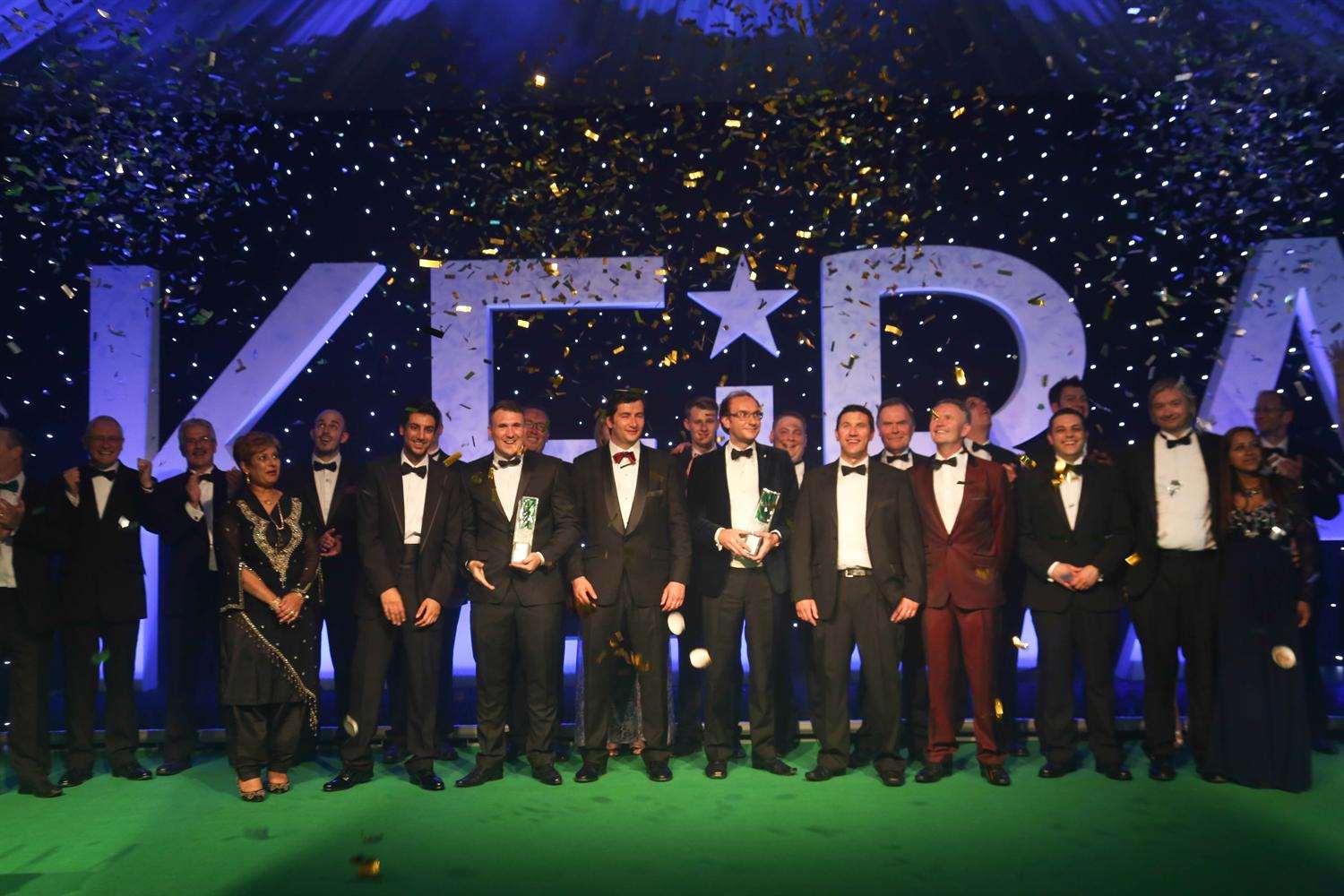 The KEiBA 2014 winners at the awards ceremony