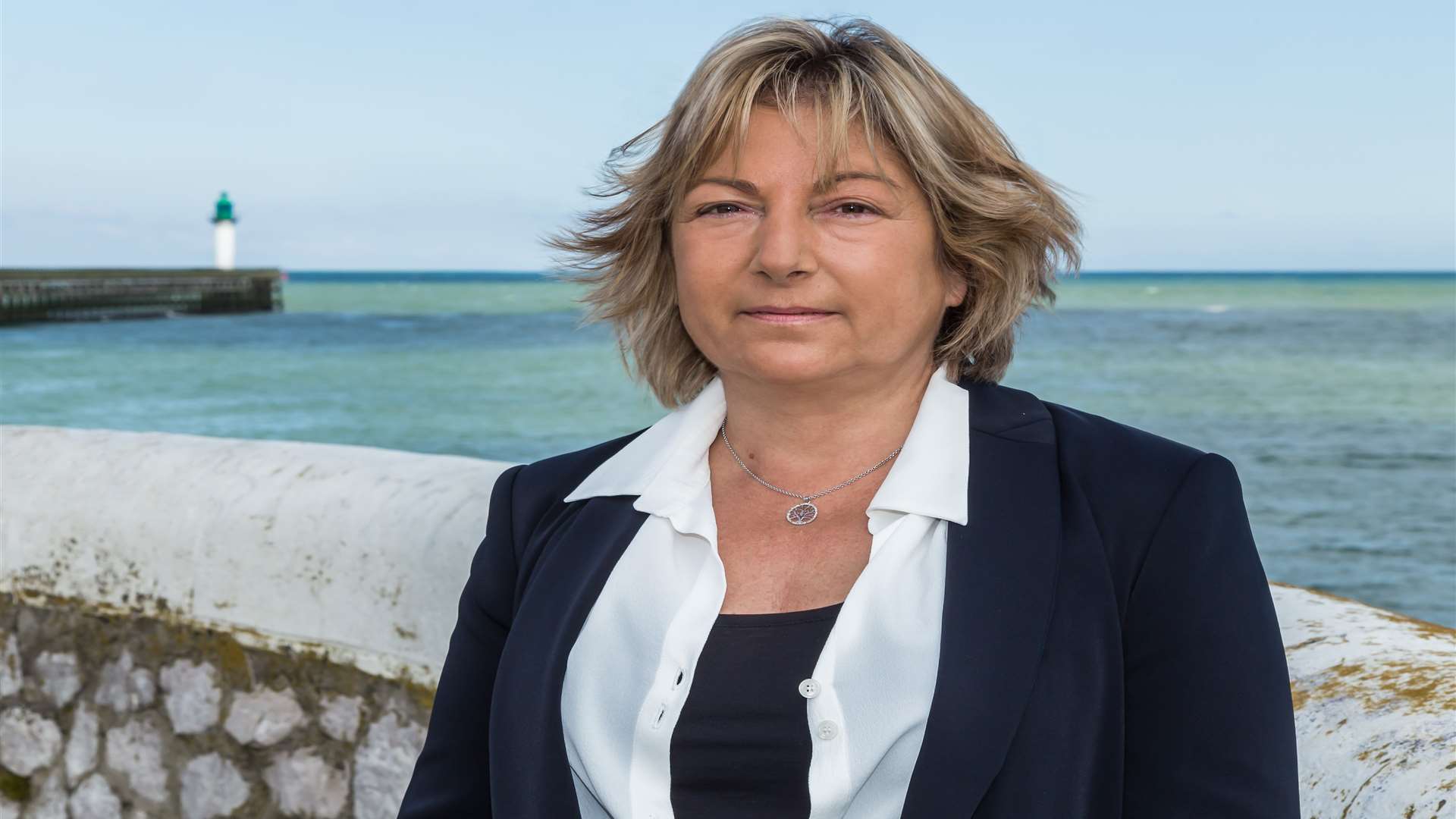 Mayor of Calais Natacha Bouchart