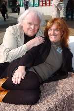 Colin Baker and Louise Jameson
