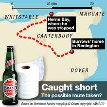 Beer run route