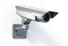 CCTV camera stock picture